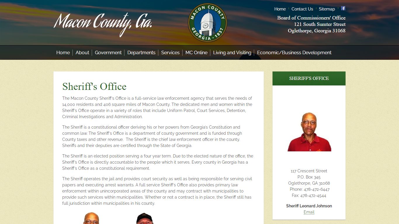 Sheriff's Office - Macon County, GA